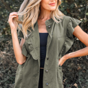  Abigail Bay Ruffled Patchwork Jacket