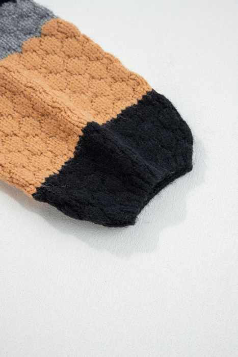 Abigail Block High Baggy Sweater