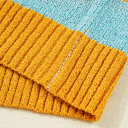  Abigail Block Striped Pullover Sweater