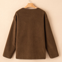  Abigail Coffee toggle Teddy Coat