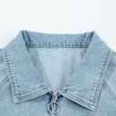  Abigail Collared Zip Up Jacket