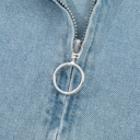  Abigail Collared Zip Up Jacket