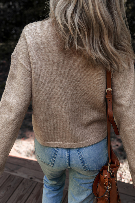 Abigail Detail Drop Shoulder Sweater