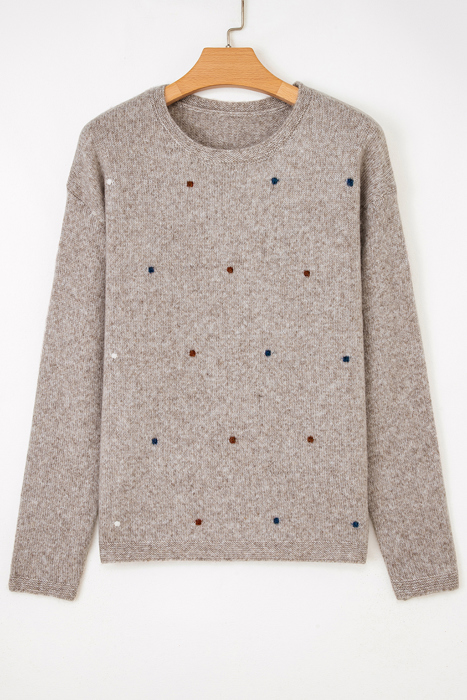 Abigail Detail Drop Shoulder Sweater