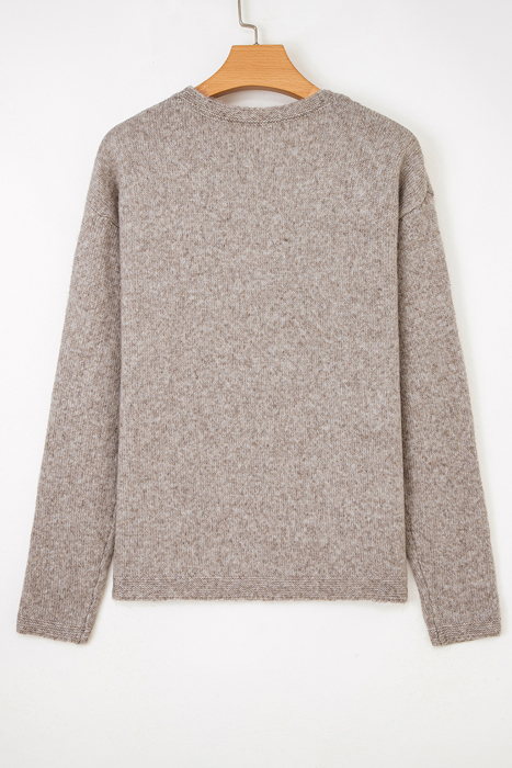 Abigail Detail Drop Shoulder Sweater