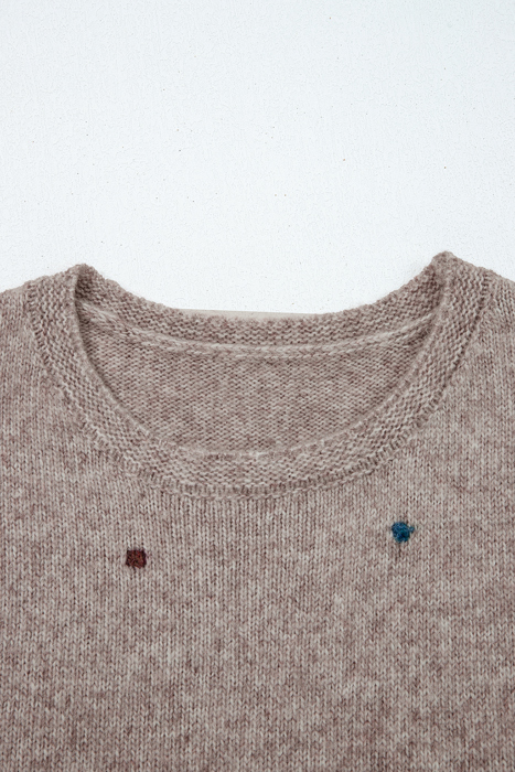 Abigail Detail Drop Shoulder Sweater