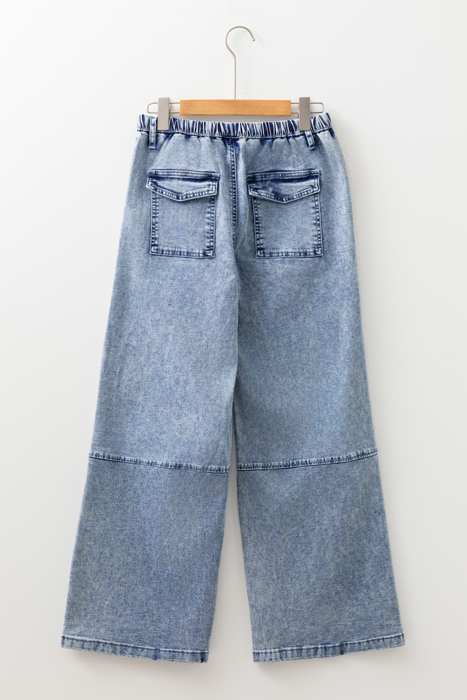 Abigail Drawstring Elastic Waistband Jeans