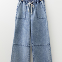 Ashleigh Blue Size 14 Abigail Drawstring Elastic Waistband Jeans