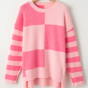  Abigail High Low Loose Sweater