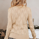  Abigail Lace Patchwork Sleeve Sweater