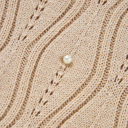  Abigail Lace Patchwork Sleeve Sweater