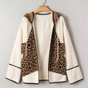  Abigail Piping Open Front Jacket