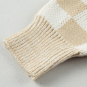  Abigail Print Drop Shoulder Sweater