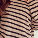  Abigail Shoulder Loose Sleeve Sweater