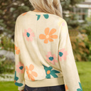  Abigail Terry Flower Print Sweatshirt