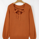  Abigail Trim Drop Shoulder Sweater