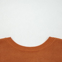  Abigail Trim Drop Shoulder Sweater