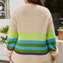  Adalee Crochet Open Front PLUS Cardigan