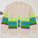  Adalee Crochet Open Front PLUS Cardigan