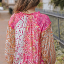  Adalee Printed Puff Sleeve Shirt
