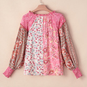  Adalee Printed Puff Sleeve Shirt