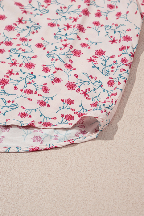 Adalee Printed Puff Sleeve Shirt