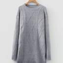  Adalee Shoulder Loose Fit Sweater