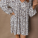  Adaline Long Sleeve Mini Dress