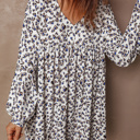  Adaline Long Sleeve Mini Dress