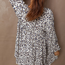  Adaline Long Sleeve Mini Dress