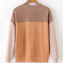  Adaline Ribbed Loose top Long Sleeve Top