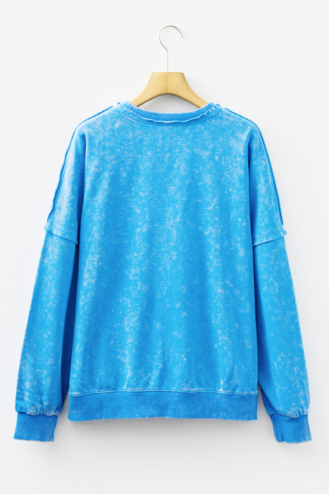 Adalynn Seam Double Patched Pullover