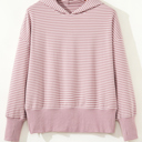  Addilyn Shoulder Loose Fit Hoodie