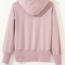  Addilyn Shoulder Loose Fit Hoodie