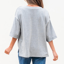  Adelaide Sleeve Oversized T Shirt