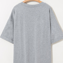  Adelaide Sleeve Oversized T Shirt