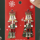  Adelyn alloy Gem Holiday Earrings