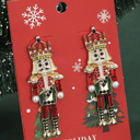  Adelyn alloy Gem Holiday Earrings