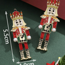  Adelyn alloy Gem Holiday Earrings