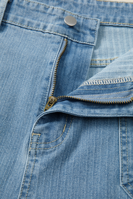 Adelyn Textured Wide Leg PLUS Jeans