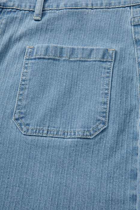 Adelyn Textured Wide Leg PLUS Jeans