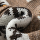  Adelynn Geometric Pattern Front Sweater