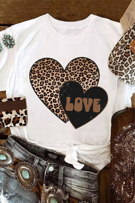 Adriana Printed Valentines Graphic Tee