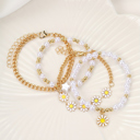  Ailany Beaded Chain Bracelet Set
