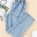  Aileen Gather Distressed Jogger