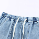  Aileen Gather Distressed Jogger