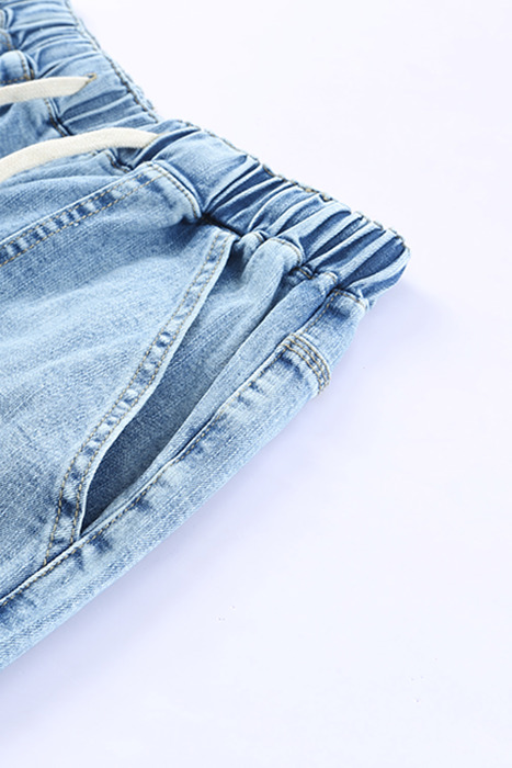 Aileen Gather Distressed Jogger