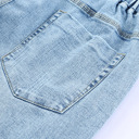  Aileen Gather Distressed Jogger