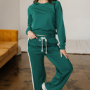  Aileen Solid Color Pullover Top