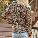  Aitana Halloween Pumpkin Leopard Sweatshirt